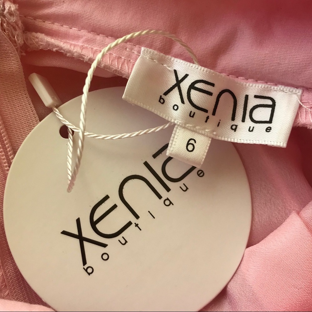Pink bow back dress - Picture 3 of 3